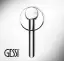 Смеситель для раковины Gessi Anello, высокий, длинный излив, цвет хром
