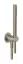Ручной душ Gessi Anello, с держателем и шланговым подсоединением, цвет Finox Brushed Nickel