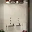 Ручной душ Gessi Inverso, с шланговым подсоединением со встроенным держателем и лейкой, цвет Finox Brushed Nickel