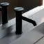 Смеситель для раковины Gessi Origini, h172 мм, без донного клапана, цвет Matte Black