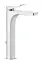 Cмеситель для раковины Gessi Rilievo, высокий, c донным клапаном, цвет Chrome