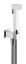 Гигиенический душ Gessi Rettangolo, цвет Chrome