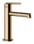 Смеситель для раковины Gessi Ingranaggio, однорычажный, без донного клапана, цвет Warm Bronze PVD