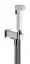 Гигиенический душ Gessi Rettangolo, c шланговым подсоединением, цвет Chrome