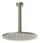 Верхний душ Gessi Anello, поворотный с шарниром, Ø250 мм, Н-261 мм, цвет Finox Brushed Nickel