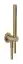 Ручной душ Gessi Anello, с держателем и шланговым подсоединением, цвет Warm Bronze Brushed PVD