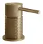 Смеситель удалённого управления Gessi316, цвет Warm Bronze Brushed PVD