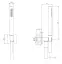 Ручной душ Gessi Inverso Bath&Shower, со встроенным держателем, лейкой, гибким шлангом 1500 мм, цвет Brass Brushed PVD