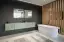 Смеситель для раковины Gessi Anello, настенный, длинный излив, встраиваемый, цвет Copper Brushed PVD