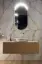 Смеситель для раковины Gessi Habito, встраиваемый, 2 отверстия, настенный, внешняя часть, цвет Black Metal Brushed PVD
