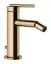 Смеситель для биде Gessi Ingranaggio, с донным клапаном, цвет Warm Bronze PVD