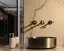 Смеситель для раковины Gessi Inciso, настенный, без донного клапана, встраиваемый, цвет Сhrome