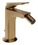 Смеситель для биде Gessi Ventaglio, однорычажный, с донным клапаном, цвет Warm Bronze Brushed PVD