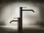 Смеситель для раковины Gessi 316, без донного клапана, цвет Black Metal Brushed PVD