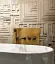 Излив Gessi Venti20, настенный, цвет Black Metal Brushed PVD