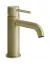 Смеситель для раковины Gessi316 Flessa, без донного клапана, цвет Brass Brushed PVD
