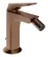 Смеситель для биде Gessi Ventaglio, однорычажный, с донным клапаном, цвет Copper Brushed PVD