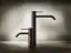 Смеситель для раковины Gessi316 Flessa, без донного клапана, цвет Warm Bronze Brushed PVD