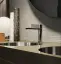 Смеситель для раковины Gessi Inverso, h178, без донного клапана, с соединительными шлангами, цвет Black Metal PVD
