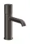 Смеситель для раковины Gessi Habito, без донного клапана, цвет Black Metal Brushed PVD
