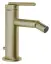 Смеситель для биде Gessi Ingranaggio, с донным клапаном, цвет Brushed Brass PVD
