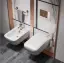 Смеситель для биде Gessi Anello, на 1 отверстие, донный клапан, цвет Copper Brushed PVD