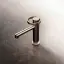 Смеситель для раковины Gessi Anello, низкий, с донным клапаном, цвет Copper Brushed PVD