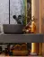 Смеситель для раковины Gessi 316 Cesello, настенный, с длинным изливом, встраиваемый, цвет Matte Black