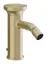 Смеситель для биде Gessi Origini, с донным клапаном, цвет Brushed Brass PVD