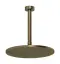 Верхний душ Gessi Anello, потолочный, ⌀250 мм, цвет Antique Brass