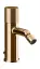 Смеситель для биде Gessi Habito Cesello, 45x150 мм, с донным клапаном, цвет Warm Bronze PVD