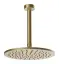 Верхний душ Gessi Anello, потолочный, ⌀250 мм, цвет Warm Bronze Brushed PVD