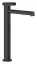 Смеситель для раковины Gessi Anello, высокий, длинный излив, цвет Matte Black
