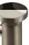 Смеситель для раковины Gessi Origini, средней длины, с донным клапаном, цвет Finox Brushed Nickel