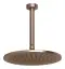 Верхний душ Gessi Anello, потолочный, ⌀250 мм, цвет Copper Brushed PVD
