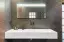 Смеситель для раковины Gessi Incisо, настенный, с длинным изливом, без донного клапана, внешняя часть, цвет Finox Brushed Nickel