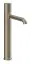 Смеситель для раковины Gessi Habito, высокий, h337 мм, без донного клапана, цвет Finox Brushed Nickel