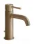 Смеситель для раковины Gessi316 Flessa, с донным клапаном, цвет Warm Bronze Brushed PVD