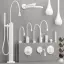 Cмеситель для раковины Gessi Goccia, излив 244 мм, без донного клапана, цвет Matte White