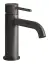 Смеситель для раковины Gessi316, однорычажный, без донного клапана, цвет Black Metal Brushed PVD