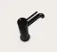 Смеситель для раковины Gessi 316 Meccanica, без донного клапана, цвет Black Metal Brushed PVD
