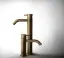 Смеситель для раковины Gessi316, однорычажный, без донного клапана, цвет Brass Brushed PVD