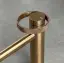 Смеситель для раковины Gessi Anello, высокий, короткий излив, цвет Warm Bronze Brushed PVD