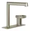 Смеситель для раковины Gessi Anello, без донного клапана, цвет Finox Brushed Nickel