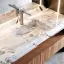 Смеситель для раковины Gessi Rettangolo K, высокий, без донного клапана, цвет Finox Brushed Nickel