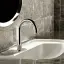 Излив для раковины Gessi Venti20, высокий, отдельностоящий, цвет Nickel PVD