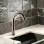 Излив для раковины Gessi Venti20, высокий, отдельностоящий, цвет Nickel PVD