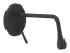 Cмеситель для раковины Gessi Goccia, настенный, внешняя часть, 115x215 мм, цвет Matte Black