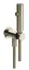 Душ гигиенический Gessi Tondo, настенный, цвет Nickel PVD