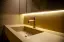 Cмеситель для раковины Gessi Inciso, без донного клапана, цвет Warm Bronze PVD